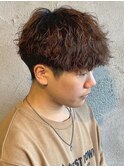 MEN'S HAIR/波巻ツイストスパイラル／フェザーパーマ/伊勢崎