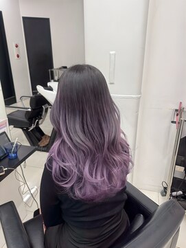 アライブ ハラジュク(ALIVE harajuku) 【ALIVE yu-ki ブリーチ ダブルカラー バレイヤージュ】