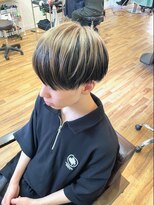 ヘアスタジオ ロメオ(hair studio Romeo)&nbsp;アンブレラカラーツートンマッシュ