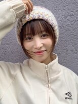 グリーンミドル(GREEN middle) ボブ/ミニボブ/切りっぱなしボブ/顔周りレイヤー/ボブレイヤー