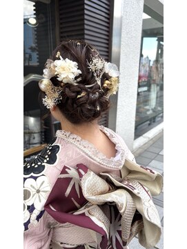 タカ 田町店(TAKA) 編み込みシニヨン