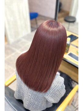 ネウィ 梅田(newi) 春カラー、ピンクベージュ♪