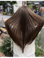 ララルーモ 渋谷公園通り店(LaLarOomo)&nbsp;【髪質改善】思わず触れたくなる♪柔らか質感の美髪ストレート