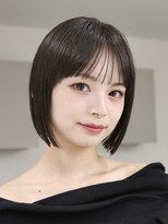 オーラ オモテサンドウ(Aura omotesando)&nbsp;シースルーバング×タッセルボブ