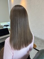 スタイルジャパン 新都心店(style JAPAN) 【髪質改善】 透明感イルミナカラー×髪質改善 ミルクベージュ