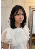 【韓国ナチュラル】ミディアムレイヤー
