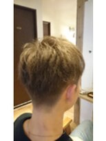 ヘアーミューズ リベロ(hair muse Livero) 【Livero】アップバングショート×ブルージュ