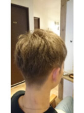 ヘアーミューズ リベロ(hair muse Livero) 【Livero】アップバングショート×ブルージュ