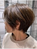 【UMM國守】輪郭カバー小顔ショート