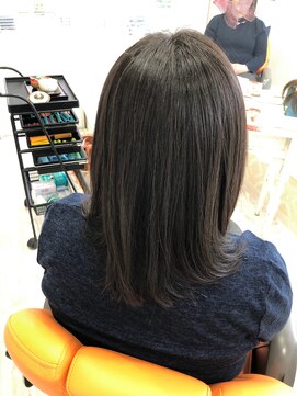 ヘアーアンドビューティー ギブリ(Ghibli) ナチュラル縮毛矯正