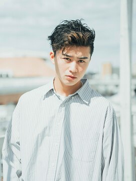 アラワラブルー(arrawarra blue) カジュアルメンズパーマ/20代/30代/40代/50代/倉敷/白楽町