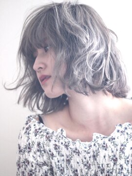 ファースト 仙台店(first) 大人かわいいアッシュグレイ