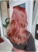 ピンク×イルミナカラー/ミルクティーピンク