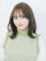 ミンクス 銀座店(MINX)&nbsp;くびれミディアムヘア ふんわり透明感20代30代40代【MINX】