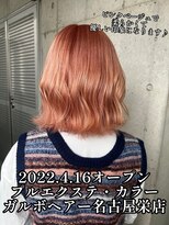 ガルボヘアー 名古屋栄店(garbo hair) #名古屋 #栄 #ピンク #ベージュ #ボブ