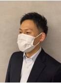 デキる男のビジネスヘア!ツーブロック×アップバング【新大阪】