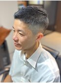 大人の刈り上げスタイル
