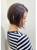 【glow赤羽】大人女性に♪前下がりショートボブ