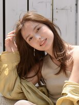 ロアー ヘアー マチルダ 千葉店(RAWR hair MATILDA)&nbsp;【RAWR】オレンジブラウン_イエベ_ストレート