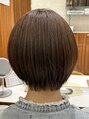ゼル イオンモール新瑞橋(ZELE) お手入れのしやすさと可愛さをプラスした丸みショートボブです！