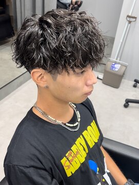 リベル(LIBER) 八王子/八王子駅/ツイストスパイラルパーマ/メンズパーマ/眉毛