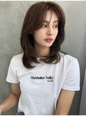 ナチュカジュアル♪×内巻レイヤー
