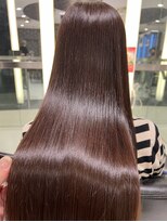 エアー 銀座タワー(AIR)&nbsp;プレミアムケアカラー/髪質改善/美髪/ツヤ髪スタイル　【榛葉】