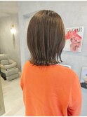大人っぽいレイヤーボブ