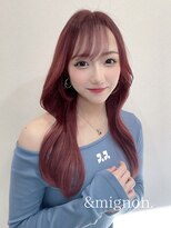 ミニョン(& mignon) チェリーレッド