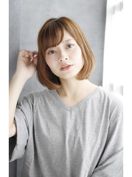 シャンティ 目白(SHANTi) ハイトーンボブのワンカールスタイル