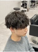 波巻きツイスパMIXパーマ/マッシュ/ツーブロ/刈り上げ/八王子