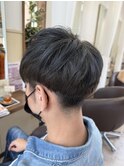新規お得クーポンあり【見附 今町】ブルーアッシュカラー