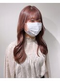 ピンクブラウン/髪質改善
