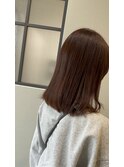 髪質改善カラー オレンジブラウン