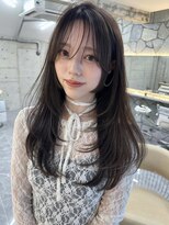 サイン 表参道(SIGN) 韓国ヘアレイヤーカットゆるふわ透明感カラー髪質改善