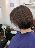 ナチュラルボブスタイル