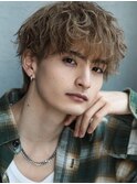 波巻きスパイラルパーマツイストスパイラルパーママッシュウルフ