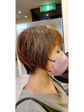 松本平太郎美容室 浦安店 フェミニンショート/30代40代50代60代