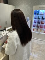 ケンジ 平塚 アネッタ(KENJE annetta) 艶髪ストレート　髪質改善カラー　髪質改善トリートメント