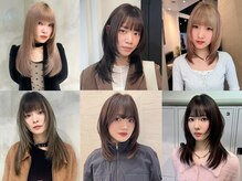 シェノン バイ アランスミシー 表参道(CHAINON by Alan smithee)の雰囲気（小顔に見せてくれる韓国レイヤーカットはスタイリングも簡単！）