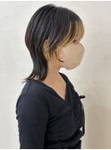 ウルフ/ウルフカット/ ハッシュカット/インナーカラー担当岩崎