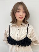 大人ボブ*透明感カラー