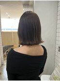大人可愛いナチュラルボブウェーブ