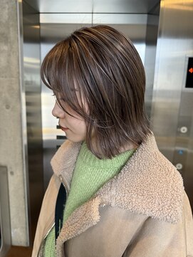ルーフ 町田店(LUFE) natural highlight color  担当maho