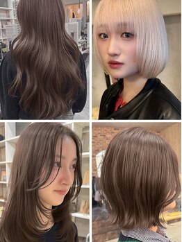 ヴィークス ヘア(vicus hair)の写真/講師も務める実力で赤みを抑えた透明感と“褒められる色”を、理論と技術で提案するvicusのデザインカラー