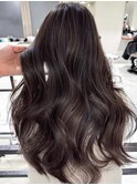 ハイライトバレイヤージュダブルカラーケアブリーチ30代40代