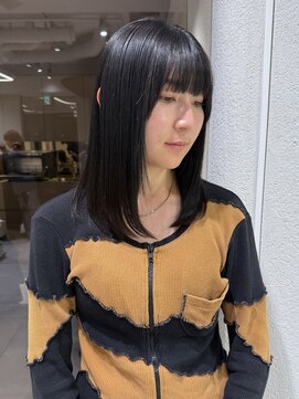 メゾンマイル 恵比寿(maison mile) 透明感カラー/色落ちまで綺麗/赤みなしカラー/暗髪/恵比寿駅