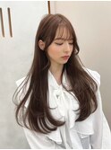 髪質改善＊ロングレイヤーメルティブラウン＊美髪【Zina札幌】