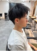 アップバング/ツーブロック/ビジネスヘア/千葉駅/保立大翔