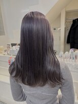 ネオリーブカフ 鶴ヶ峰店(Neolive caff)&nbsp;ダブルカラー　ハイトーンカラー　ラベンダーアッシュ